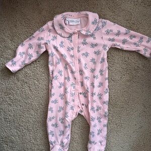 Rachel Riley of London. 6 month footie.